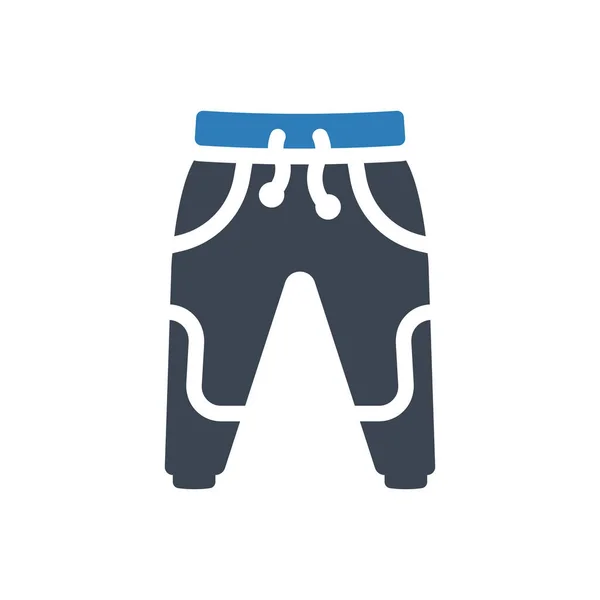Sport Trousers Icon Simple Vector Illustration — Archivo Imágenes Vectoriales