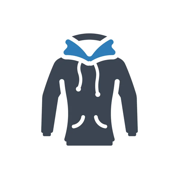 Hoody Jacket Icon Simple Vector Illustration — Archivo Imágenes Vectoriales