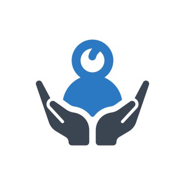 Pediatrics care icon (Simple vector illustration)