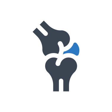 Bone joint icon (Simple vector illustration)