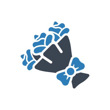 Beautiful blossom icon (Simple vector illustration)