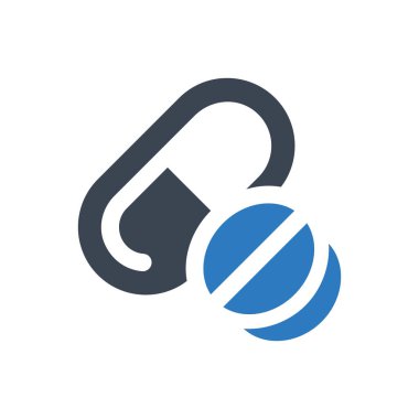 Medicine drugs icon (Simple vector illustration)