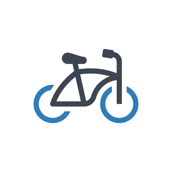 Bike Cycle Icon Simple Vector Illustration — 스톡 벡터