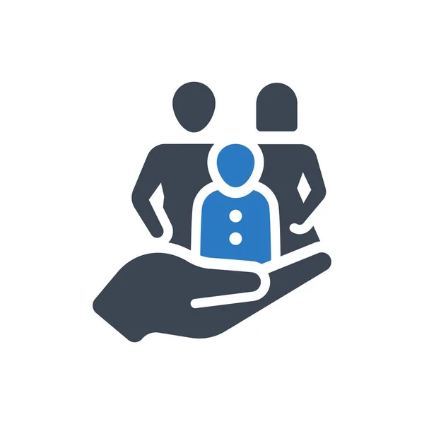 Family Care Icon Simple Vector Illustration — Wektor stockowy