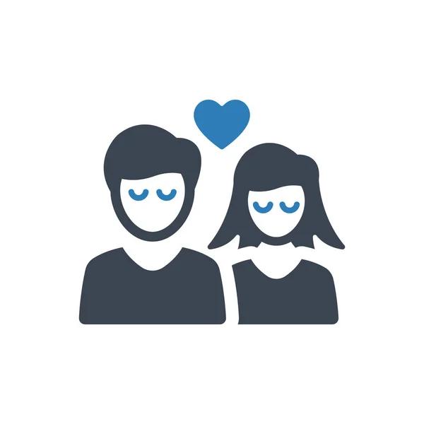 Marriage Celebration Icon Simple Vector Illustration — 스톡 벡터