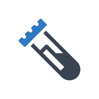 Blood test icon (Simple vector illustration)