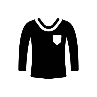 Jumper clothing icon (Simple vector illustration)