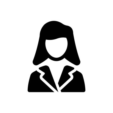 Nurse profession icon (Simple vector illustration)