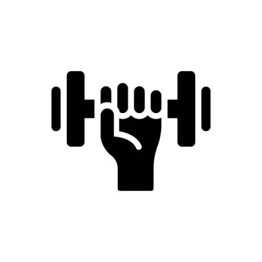 Exercise icon (Simple vector illustration)