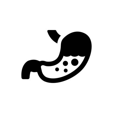 Stomach icon (Simple vector illustration)