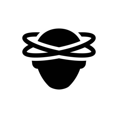 Depression icon (Simple vector illustration)