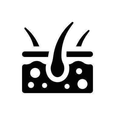 Dermatology icon (Simple vector illustration)