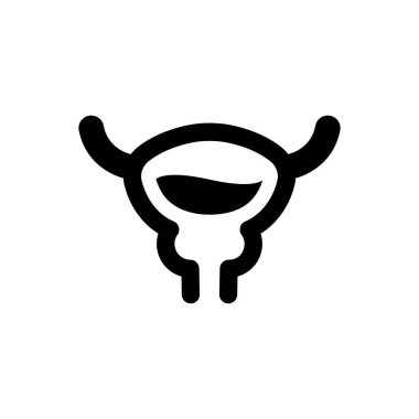 Bladder organ icon (Simple vector illustration)