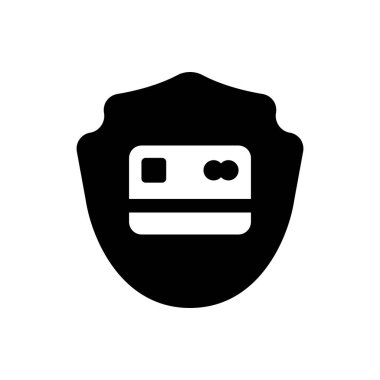 Payment protection icon (Simple vector illustration)