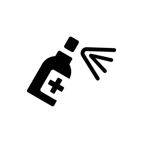 Antibacterial Spray Icon Simple Vector Illustration — 스톡 벡터