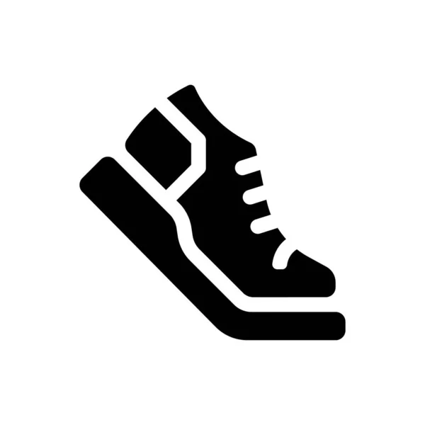 Εικονίδιο Παπουτσιών Απλή Διανυσματική Απεικόνιση — Διανυσματικό Αρχείο