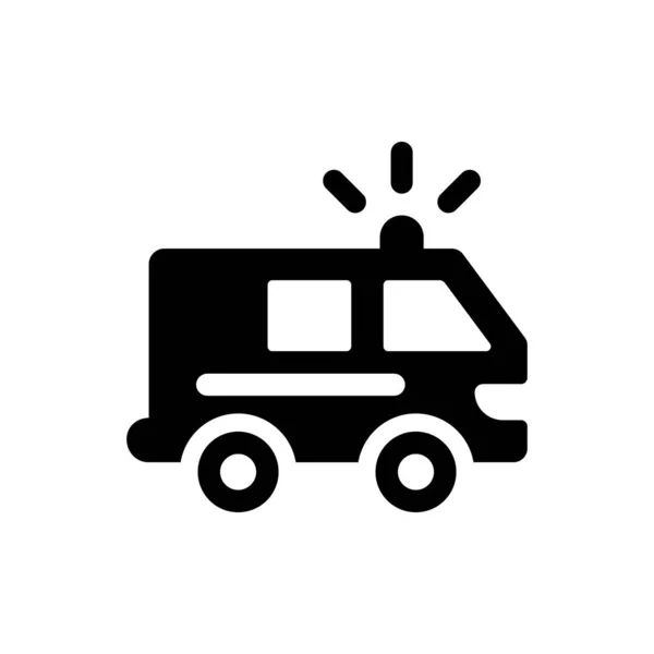 Ambulance Icon Simple Vector Illustration — Stockový vektor