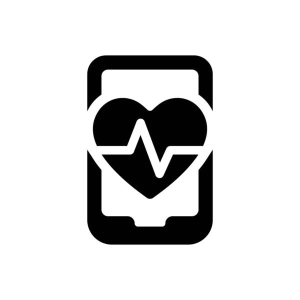 Medical Apps Icon Simple Vector Illustration — 스톡 벡터