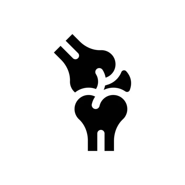 Bone Joint Icon Simple Vector Illustration — Vector de stock