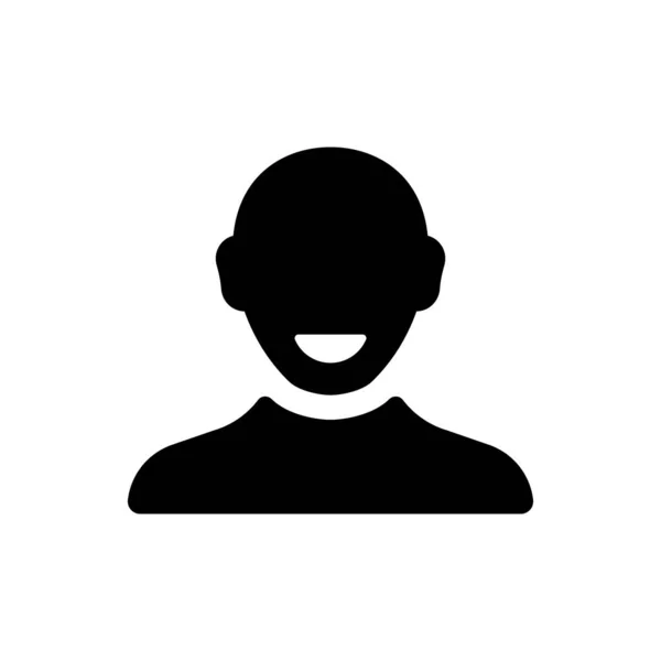 Human Avatar Icon Simple Vector Illustration — Image vectorielle