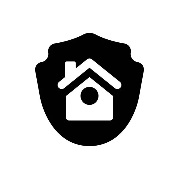 Property Insurance Icon Simple Vector Illustration — Stock Vector