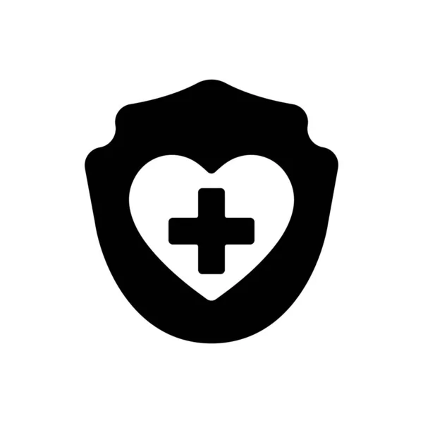 Health Insurance Icon Simple Vector Illustration — Vettoriale Stock