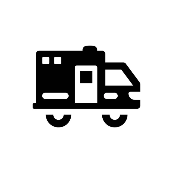 Medical Ambulance Icon Simple Vector Illustration — Stock vektor