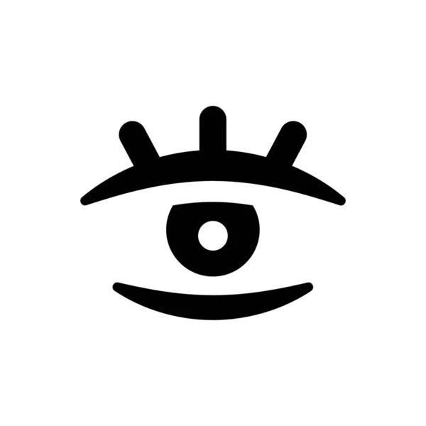 Eye Icon Simple Vector Illustration — Stock Vector