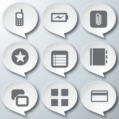 3D Icons 3d simgeleri simge Cam simgeler vektör Icon set simgeler simge koleksiyon küme.