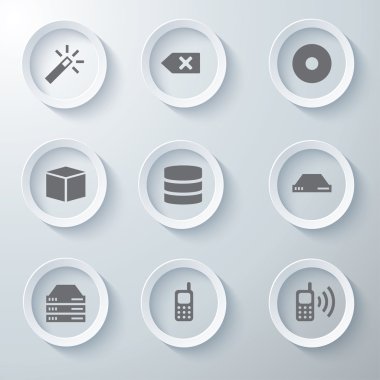 3D Icons 3d simgeleri simge Cam simgeler vektör Icon set simgeler simge koleksiyon küme.