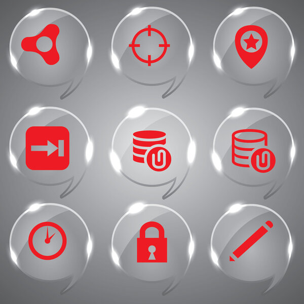 3d иконки 3d иконки установить иконки стекло иконки векторные иконки набор иконок коллекции
