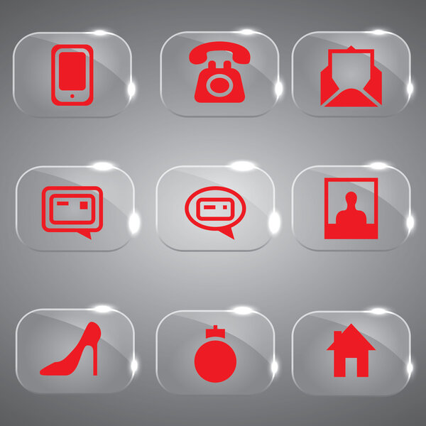 3d иконки 3d иконки установить иконки стекло иконки векторные иконки набор иконок коллекции
