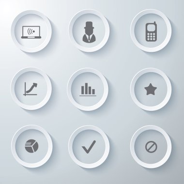 3D Icons 3d simgeleri simge Cam simgeler vektör Icon set simgeler simge koleksiyon küme.