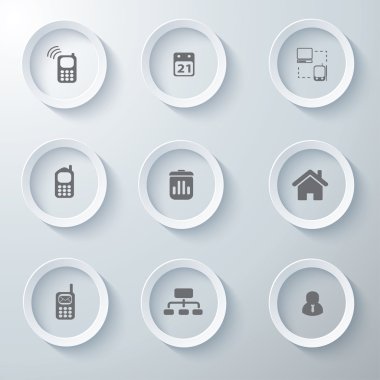 3D Icons 3d simgeleri simge Cam simgeler vektör Icon set simgeler simge koleksiyon küme.