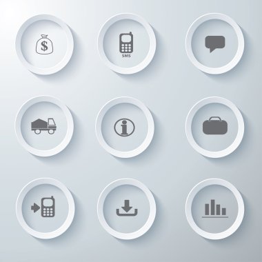 3D Icons 3d simgeleri simge Cam simgeler vektör Icon set simgeler simge koleksiyon küme.