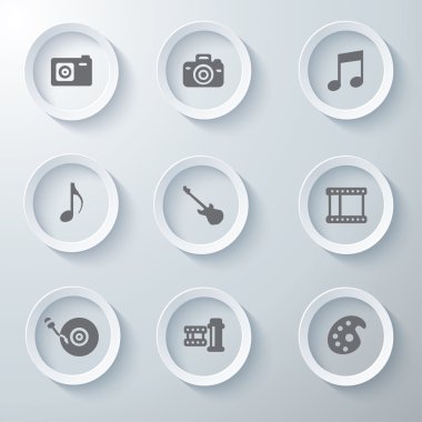 3D Icons 3d simgeleri simge Cam simgeler vektör Icon set simgeler simge koleksiyon küme.