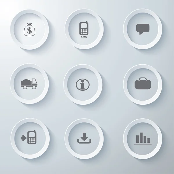 3D ikoner 3d ikoner anger ikonen glas ikoner vektor ikonen uppsättning ikoner ikon insamling — Stock vektor