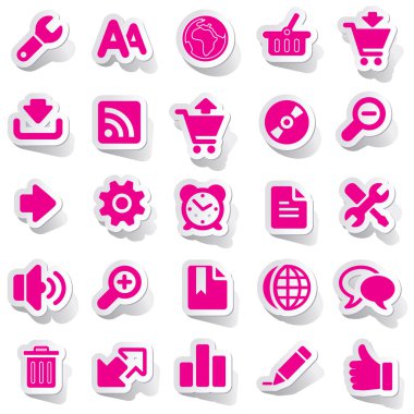 etiket simge sticker etiket etiket vektör etiket tag Etiketler Icon set simgeleri simge koleksiyonu ayarla