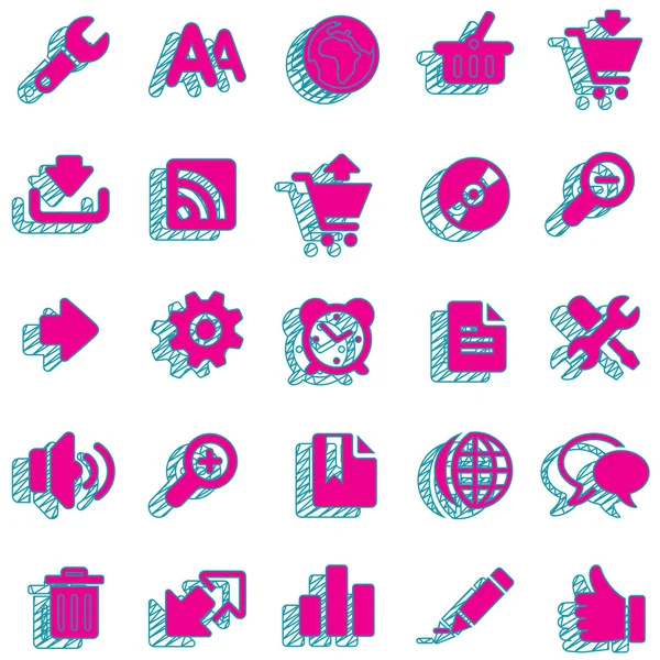 Etiqueta engomada icono etiqueta etiqueta etiqueta pegatina vector etiqueta pegatinas conjunto icono conjunto iconos icono colección — Vector de stock