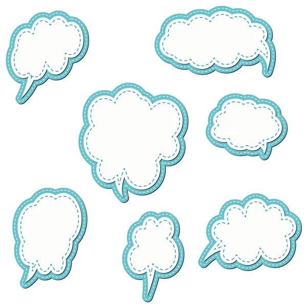 Speech bubbles vector speech bubble speech bubble icon speech bubble 3d speech bubbles set — Stock Vector