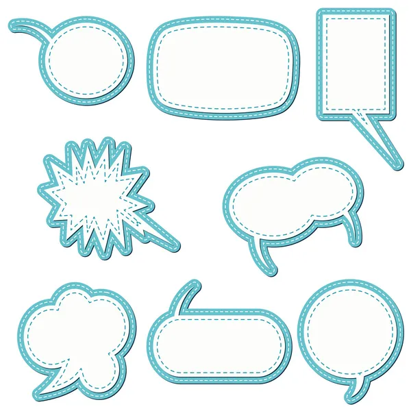 Burbujas del habla vector del habla burbuja del habla icono de la burbuja del habla burbuja 3d burbujas del habla conjunto — Vector de stock