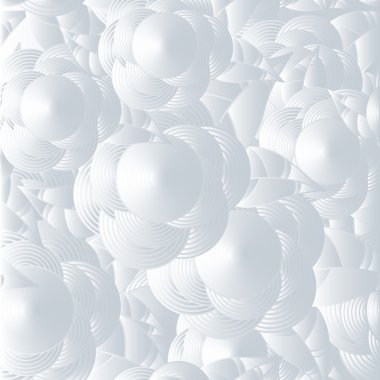 arka plan vektör kesintisiz geometrik beyaz 3d tasarım çizim