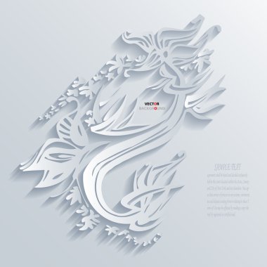 çiçek çiçek öğe Noel soyut 3d tasarım vektör çizimler beyaz arka plan