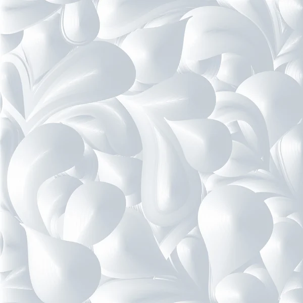 Astratto sfondo vettoriale senza cuciture geometrico bianco 3D Design illustrazione — Vettoriale Stock