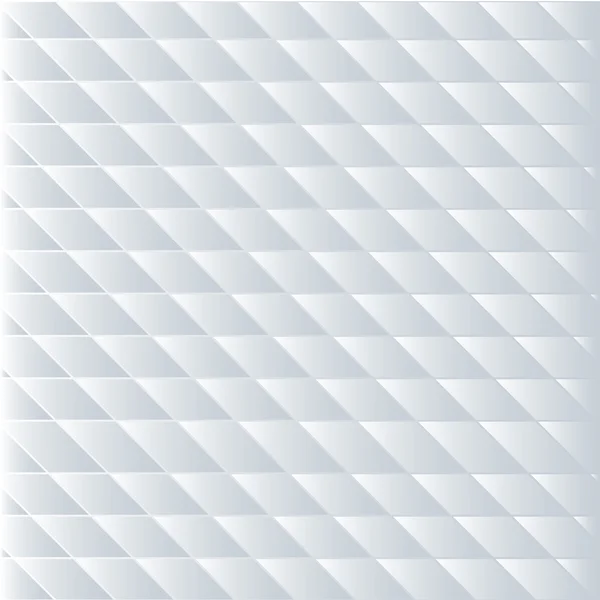 Illustration abstraite de conception 3D blanche géométrique sans couture vectorielle de fond — Image vectorielle