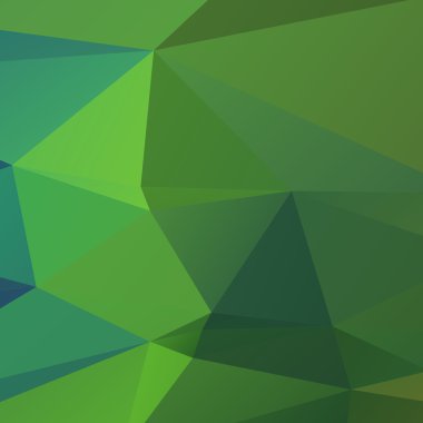 soyut çokgen arka plan 3d renkli vektör çizim