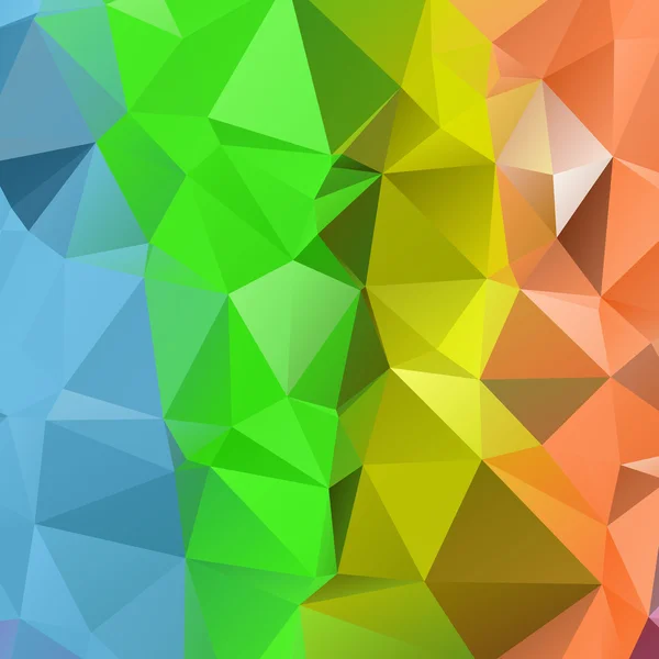 Polygon 3d Fundal abstract colorat vector ilustrare — Vector de stoc