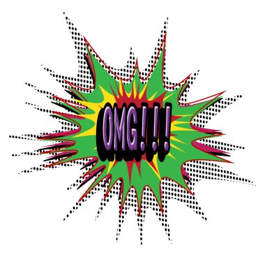 comic boek explosie vector afbeelding achtergrond