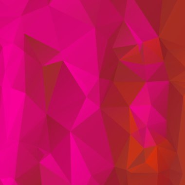 soyut çokgen arka plan 3d renkli vektör çizim