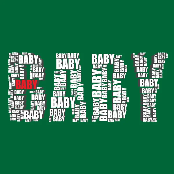 Download The word baby — Stock Vector © Joingate #5941013